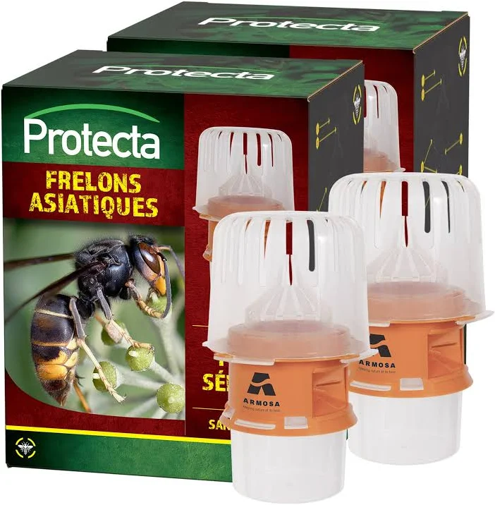 Protecta : piège sélectif pour frelon asiatique, réutilisable