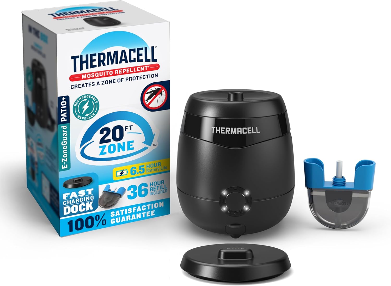 THERMACELL E65XA : bouclier anti-moustiques rechargeable