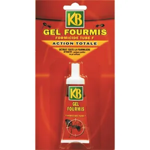 KB HOME DEFENSE Gel Anti-Fourmis — Tube 20g, matière active d'origine végétale, fabriqué en France