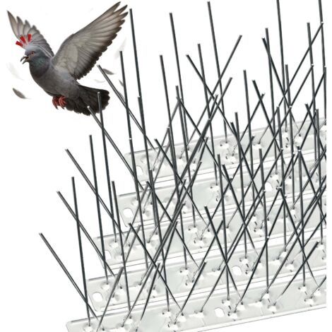 Pics Anti-Pigeons Acier Inoxydable — Kit 5 mètres