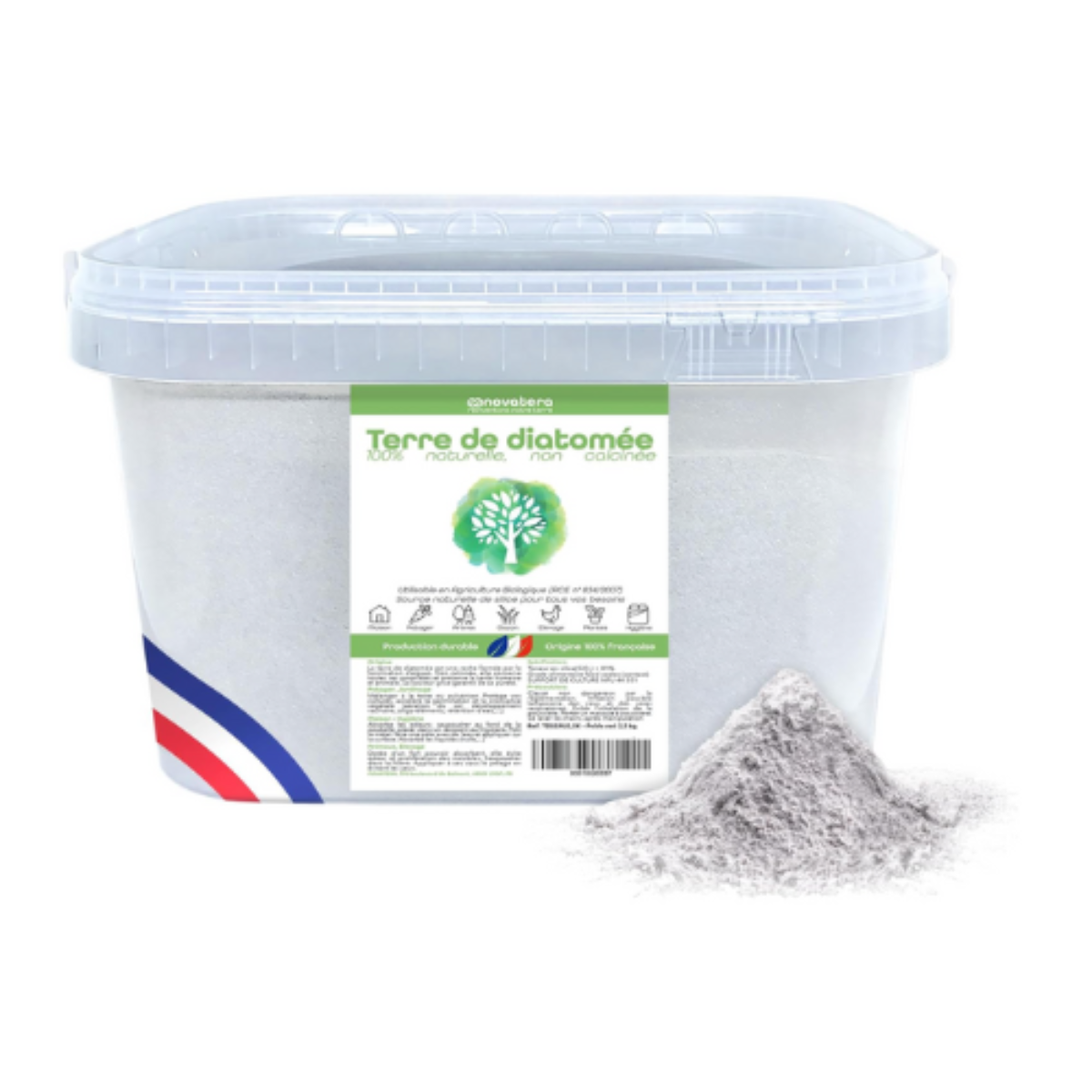PROTECT EXPERT Poudre Anti-Fourmis — 100g, 100% terre de diatomée, actif d'origine minérale